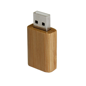 竹木胡桃木USB A环保数据安全保护隐私笔记本电脑充电手机usb数据拦截器。 - Product Image 4