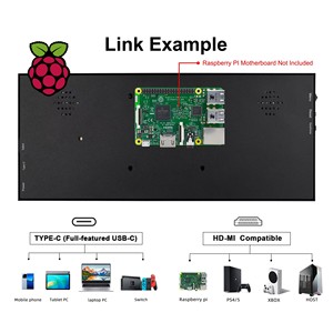 Pannello da 12.3 pollici IPS 1920*720 risoluzione MIPI interfaccia Display LCD con Display TFT-LCD Touch Screen tipo-C connessione - Product Image 5