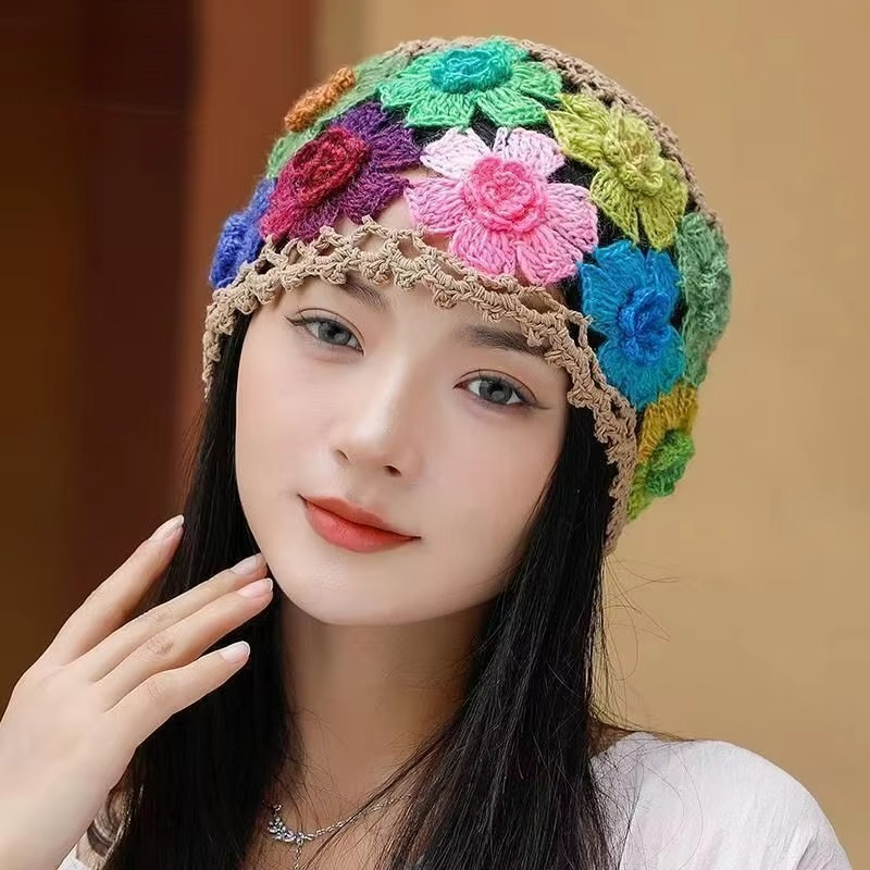 Flores de colores - Caqui