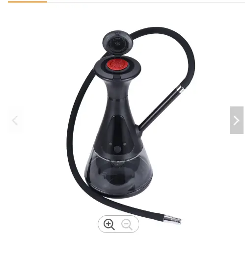 Narguilé électronique Shisha de haute qualité alimenté par batterie au Lithium E Shisha narguilé avec chargeur USB en Stock