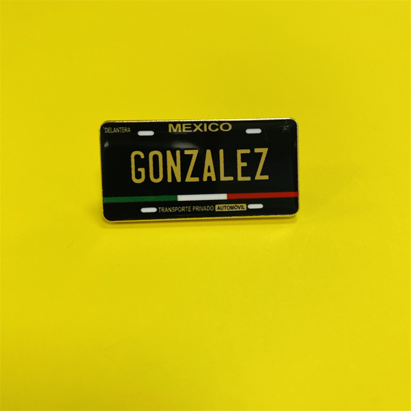 UV printed Mexican pin 10