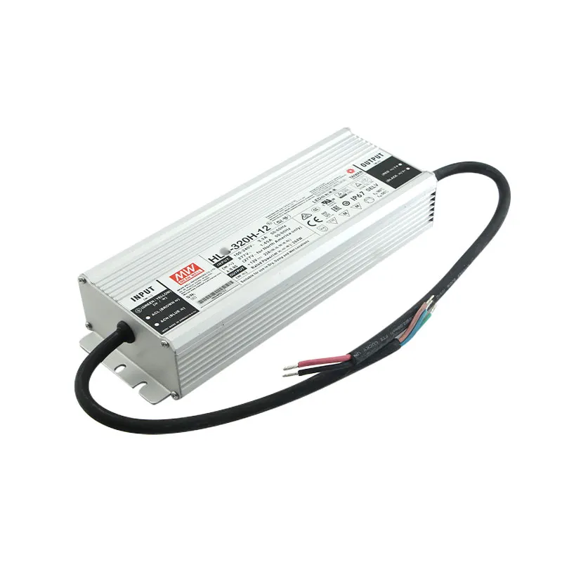 원래 320 와트 54V 5.95A Meanwell 방수 IP67 LED 드라이버