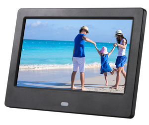 Takvim slayt ile 7 ''dijital resim çerçevesi Video müzik çalar desteği USB/MMC/SD kart uzaktan kumanda ile - Product Image 1