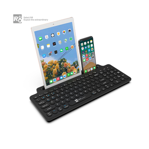 OEM personalizado 2,4G y Bluetooth Mini teclado de membrana inalámbrico con ranura para tarjeta - Product Image 6