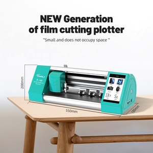 TuoLi özel ekran koruyucu Plotter kesici cep telefonu geri kaplama çıkartmalar yapma hidrojel filmler kesme makinesi - Product Image 4