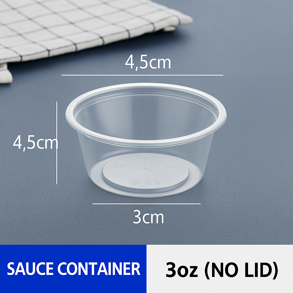 3oz (No Lid)