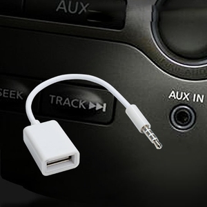 AUX至USB适配器3.5毫米公音频插孔插头至USB 2.0母转换器线电缆3.5毫米公插孔AUX音频OTG插头 - Product Image 6