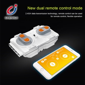 2 IN 1 Diy uzaktan kumandalı kamyon oyuncak yapı taşları RC araç kiti yapı blok araba - Product Image 6