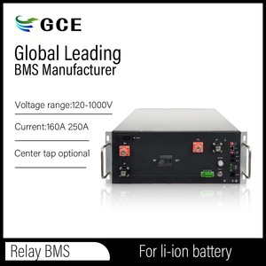 19 Inches 128S 409.6V 280Ah 250A High Voltage BMS with Parallel <strong>Function</strong> 160KW Rack Mounted Power Container UPS Back up - Product Image 3