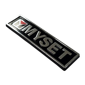 Electroforming mạ chrome Kim Loại Logo cho máy kim loại tên nơi Logo - Product Image 2