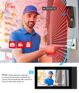 1080P Hd Wifi impermeable conectar TUYA inalámbrico personalizado pantalla táctil sistema de intercomunicación para el hogar Kit de sistema de seguridad - Product Image 3