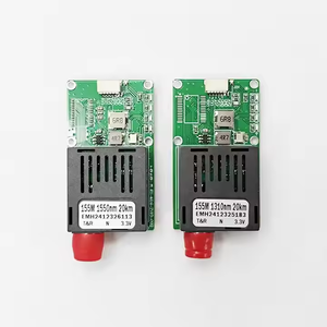 Hochwertige optische Drohnen-TTL-Endgeräte platine SC/FC/LC/ST-Schnitts telle UART/TTL/SBUS-zu-FPV-Medien konverter modul