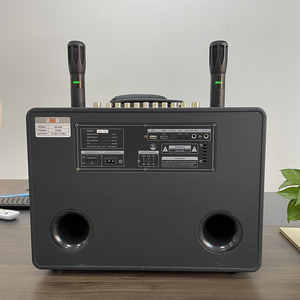 Loa karaoke không dây Bluetooth Retro gỗ siêu trầm, hệ thống âm thanh HIFI mạnh mẽ, loa trầm hoạt động, dùng pin, dành cho các bữa tiệc - Product Image 6