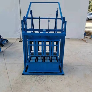 Ladrillo de hormigón de cemento de máquina de ladrillo hueco entrelazado pequeño para construcción de casa - Product Image 2