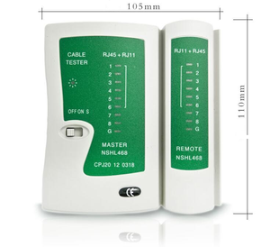 BYXGD strumento di rete professionale per Tester per cavi di rete RJ45 RJ11 RJ12 Cat5 Cat6 strumenti di rete - Product Image 4