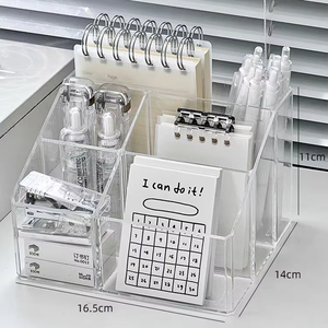 Kích Thước Tùy Chỉnh Xách Tay Văn Phòng Hiện Đại Bàn Lưu Trữ Giá/Hộp Thuận Tiện Máy Tính Để Bàn Tổ Chức Giải Pháp - Product Image 5