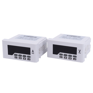 Medidor de amperios Registrador de datos de energía digital AC Dc Medidor digital Voltímetro Vu Medidor de panel Voltímetro Medidor de corriente digital - Product Image 1