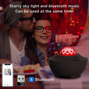 TuyaスマートスターLED夜星空プロジェクターライトリモコン付きモダンデザインレーザースカイプロジェクターBTミュージックスピーカー - Product Image 5
