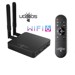 Android 9.0 TVボックスAM6B PlusクアッドコアOTAセットトップボックスDDR4 RJ45 1000M LAN 2.4G5G WiFi 6 EMMC - Product Image 4