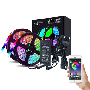 DC5.5 Duco Strip <strong>LED</strong> Music Light BT <strong>Controller</strong> RGB Music Strip Light MIC Mode 1600 Million Colors 6A <strong>Output</strong> Manual <strong>DMX</strong> DC5V -24V - Product Image 5
