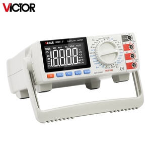 VICTOR VC8045-II高精度ホワイト格安デスクトップ桁DMMデジタルマルチメーターTrueRMS DC AC 1000V20Aメーター - Product Image 6
