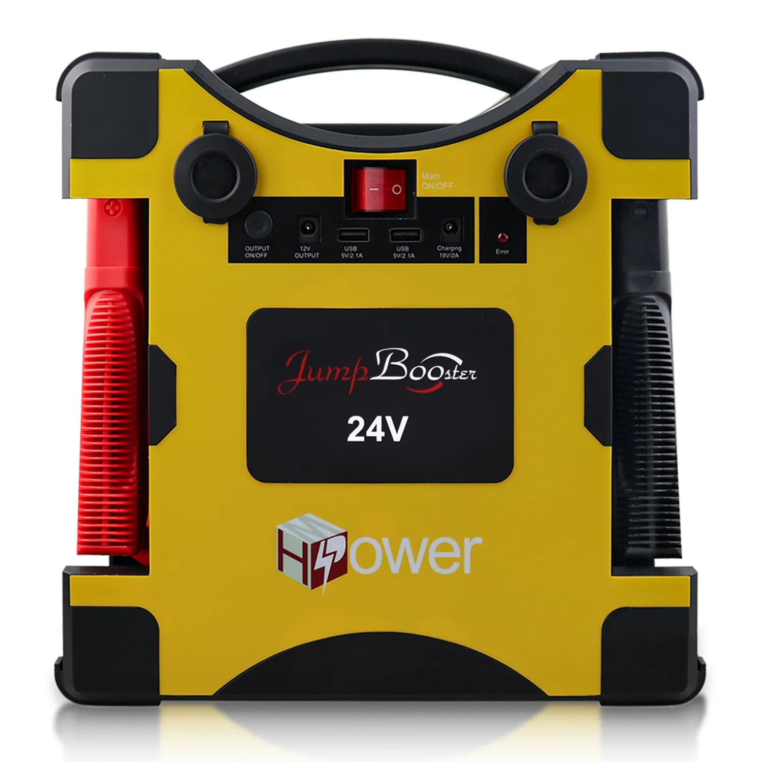 Halve Minuut Power Merk 24 Volt Truck Booster 64000Mah Heavy Duty Auto Jump Starter Voor Vrachtwagen Noodstroomvoorziening