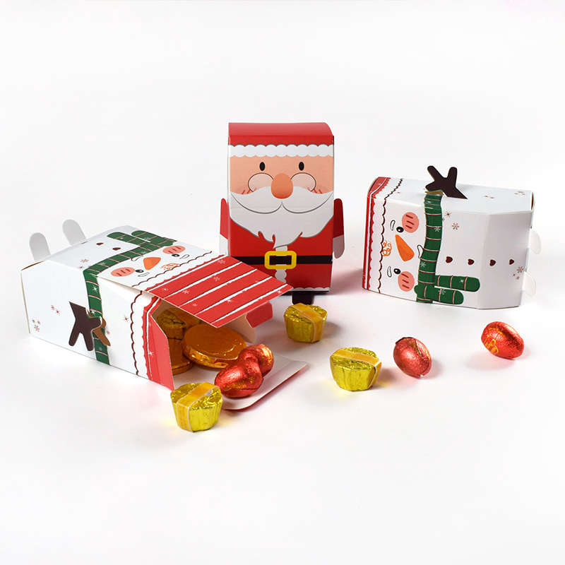 Snowman shape box