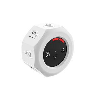 1 3 5 15 30 60 90 phút Pomodoro hẹn giờ kỹ thuật số giờ cho trẻ em học tập Cube trực quan trọng lực cảm biến đếm ngược cà chua hẹn giờ - Product Image 6