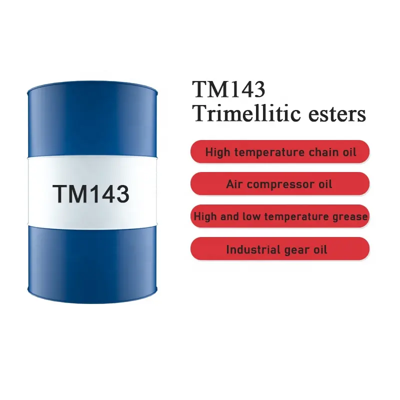 زيت أساس من الشركة المصنعة بسعر الجملة بدرجة حرارة عالية، زيت ضاغط الهواء ديفينيل تريات TM143 سلسلة تريميليتا