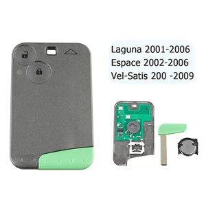 Replacement 2-Button Car <strong>Key</strong> Shell 433mhz PCF7947 Chip Remote Card Fob for Renault Laguna 2 Clio 3 <strong>Espace</strong> Vel-Satis 2001-2009 - Product Image 3