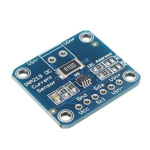 1 pezzo SOT23 INA219 Bi-direzionale corrente di corrente continua di alimentazione del sensore di Breakout modulo per il monitoraggio della potenza 3V-5V I2C