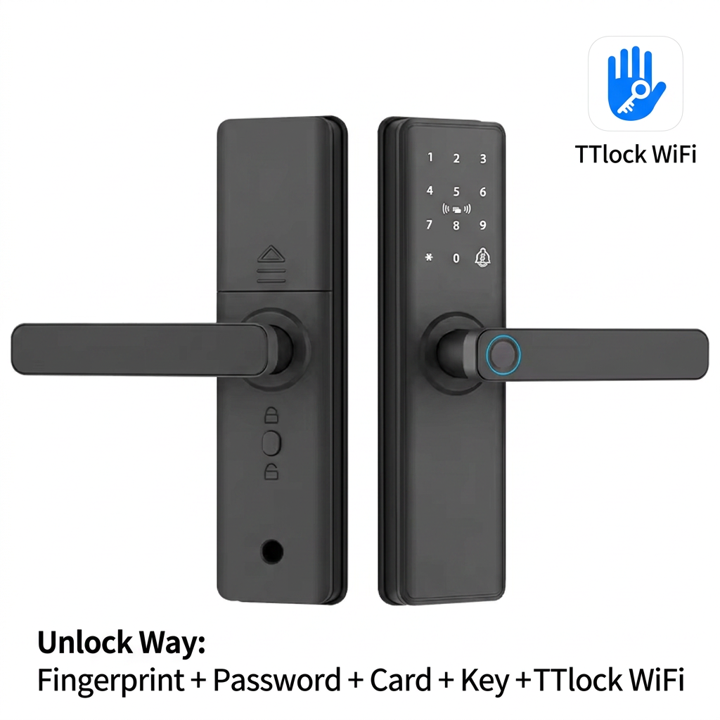 TTlock WiFi+Huella dactilar + Contraseña + Tarjeta + Llave