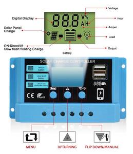 Factory Outlet Price Smart <strong>PWM</strong> <strong>Controller</strong>,Auto Parameter <strong>10A</strong> 20Amp <strong>30A</strong> 12V 24V Adapt Lithium Charge Solar Panel <strong>Controller</strong> - Product Image 3