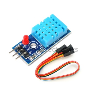 Módulo sensor de temperatura y humedad de componentes electrónicos 5V DIP-3 DHT11 piezas electrónicas