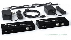 HDMI KVM扩展器通过以太网单猫5e/6 50M HDMI发射器和接收器HDTV扩展器，带KVM USB - Product Image 5