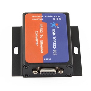 USR-TCP232-302 low-cost serial device server, realize bidirectional transparent transmission between <strong>RS232</strong> and <strong>Ethernet</strong> - Product Image 1