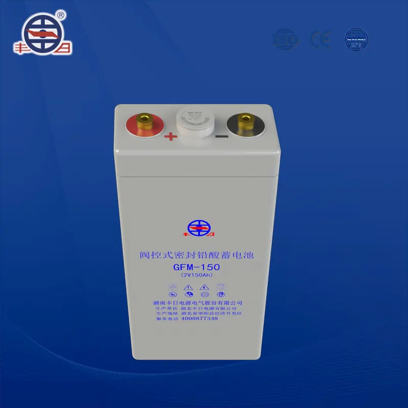 GFM-150 2 volt 150Ah kurşun pil şarj edilebilir AGM düz VRLA piller için UPS