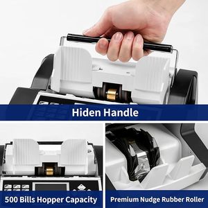 เครื่องตรวจจับธนบัตร H-8200 + สกุลเงิน Huaen เครื่องสแกนธนบัตรแบบอินฟาเรดแบบอินฟาเรด - Product Image 5