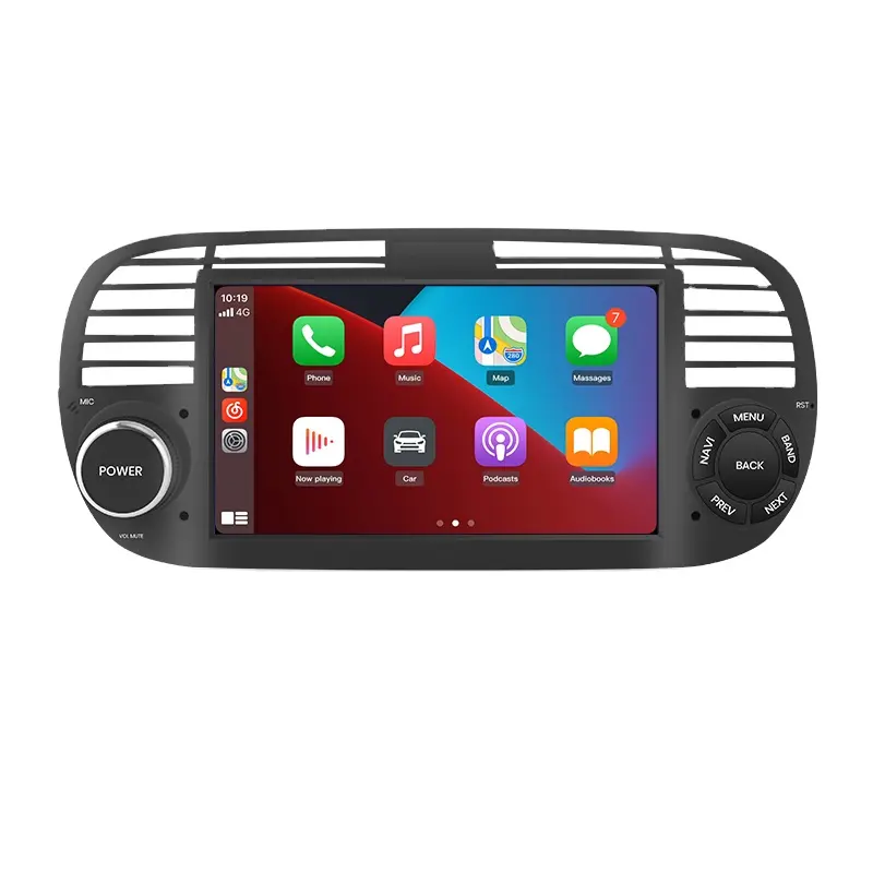 Junsun V1 EU Stock Android Car Radio for FIAT 500 Abarth 2007-2015 Autoradio Multimedia Bluetooth 7 Inch Touch Screen DVD Player