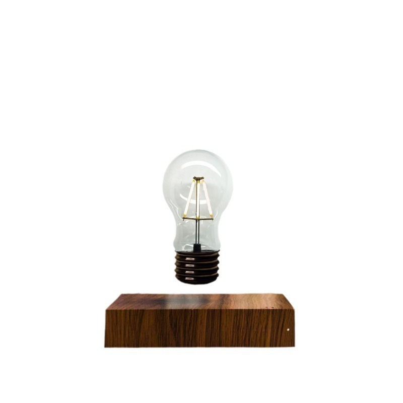 Wood base Levitating bulb