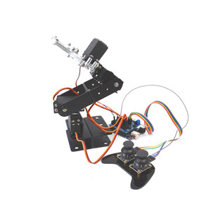 Vendita calda 4 dof braccio meccanico Robot per Arduino in lega di alluminio metallo telecomando maniglia Ps2 Kit