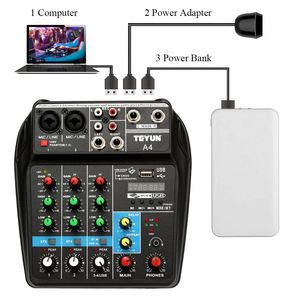 Professional Direct Custom Logo Home Theatre Sound Analog Studio Mixer Public
