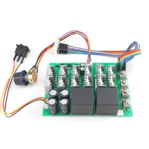 DC 10-55V 12V 24V 36V 48V 55V 100A regolatore di velocità del motore PWM HHO RC interruttore di controllo di retromarcia con schermo a LED - Product Image 4