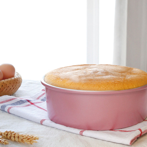 CHEFMADE WK9887 8 Inch Round Carbon Steel Bakeware Non-Stick Oven <strong>Baking</strong> Cake Pan with Loose Removable Bottom Cake Moulds - Product Image 5