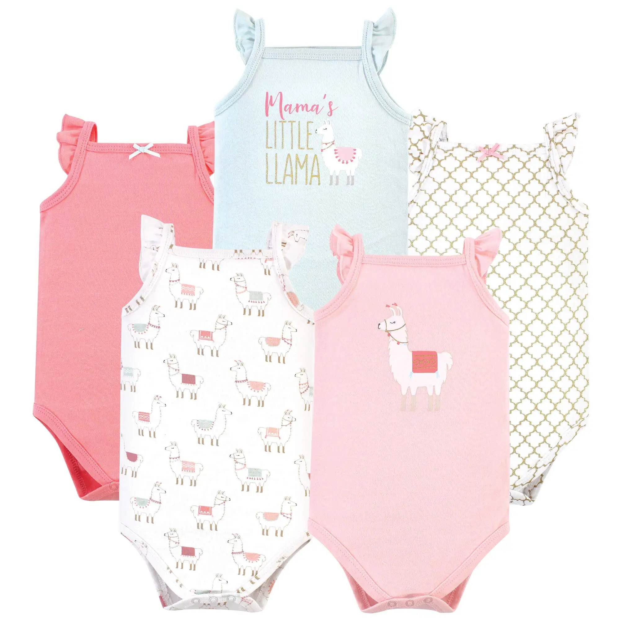 Ropa para recién nacidos, mono de una pieza estampado para niños pequeños, mono de manga corta para bebés, ropa para bebés