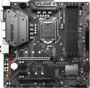Für MSI B365M MORTAR Motherboard Intel I3-9100f/I5-9400/I5-9600kf/I7-9700f CPU Combo DDR4 Speicher Dual SATA 64GB Neu für Desktop - Product Image 1