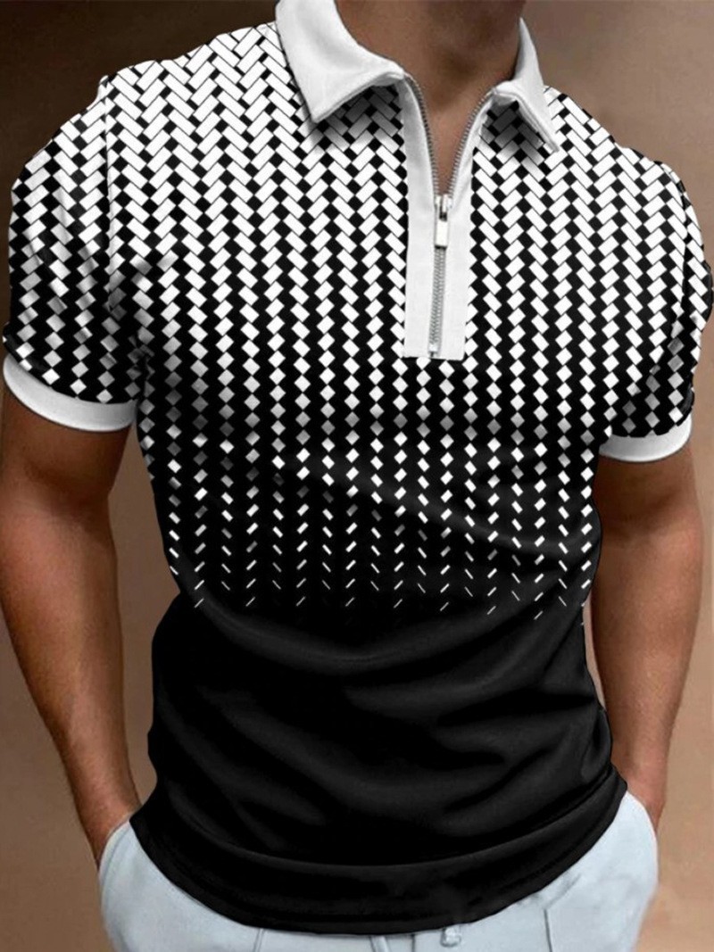 Black and white.