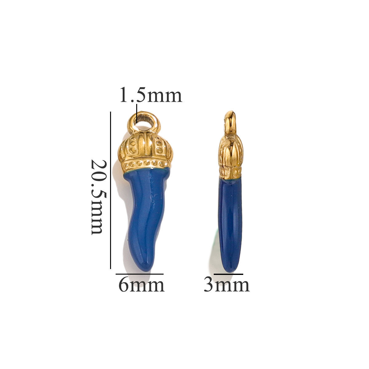 Or-bleu foncé