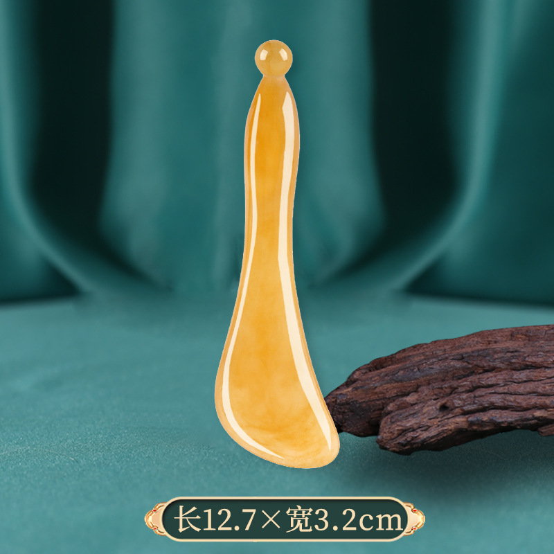 Tige-ambre/résine-21g