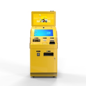 高精度笔记检测拒绝批量验证计数现金外币兑换亭机器硬币支付 - Product Image 1